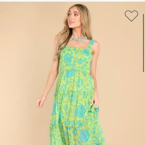 NWT Floral Maxi Dress